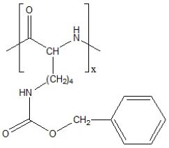 Poly(Nepsilon-carbobenzoxy-L-lysine) Structure