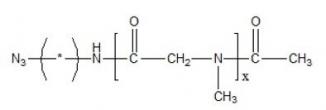 Azido-polysarcosine Structure